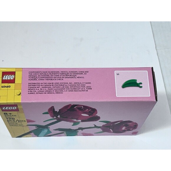 LEGO ROSE 120 PIECE SET #40460 - NEW, SEALED - Picture 2 of 6